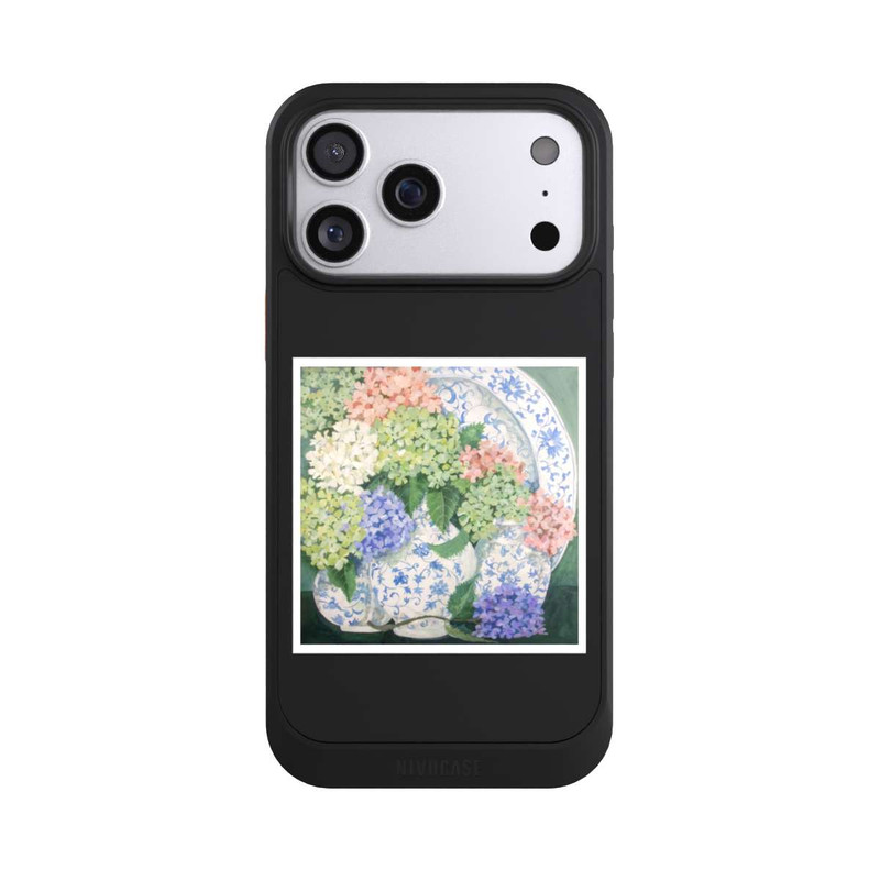 iPhone 17 Pro Max NIVOcore Hydrangeas by Jennifer Abbott
