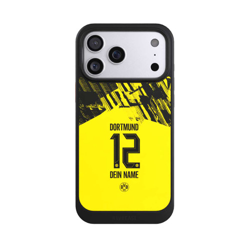 Apple iPhone 17 Pro Max NIVOcore BVB Trikot Personalisierbar 25-26