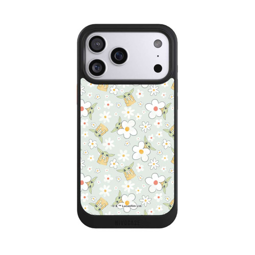 Apple iPhone 17 Pro Max NIVOcore Baby Yoda Blumen Muster