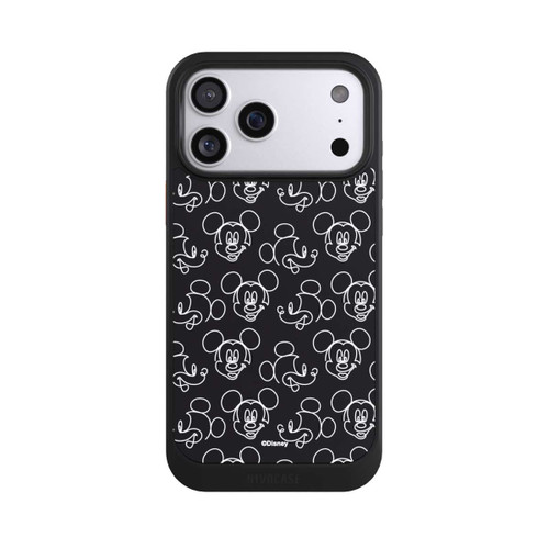 Apple iPhone 17 Pro Max NIVOcore Disney Mickey Muster Schwarz