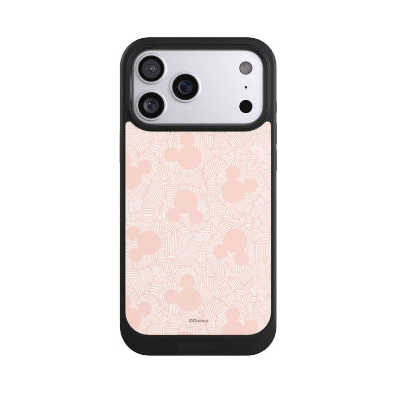 iPhone 17 Pro Max NIVOcore Disney Mickey Icon Pattern Rose Color