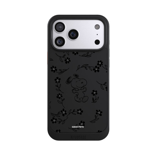 Apple iPhone 17 Pro Max NIVOcore Snoopy und Flowers Transparent