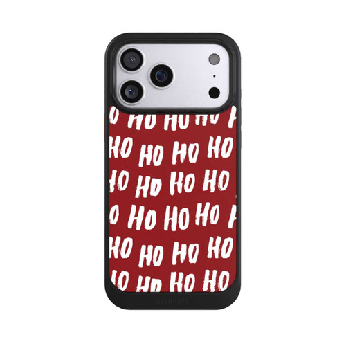 Apple iPhone 17 Pro Max NIVOcore Ho Ho Ho Christmas Red Pattern