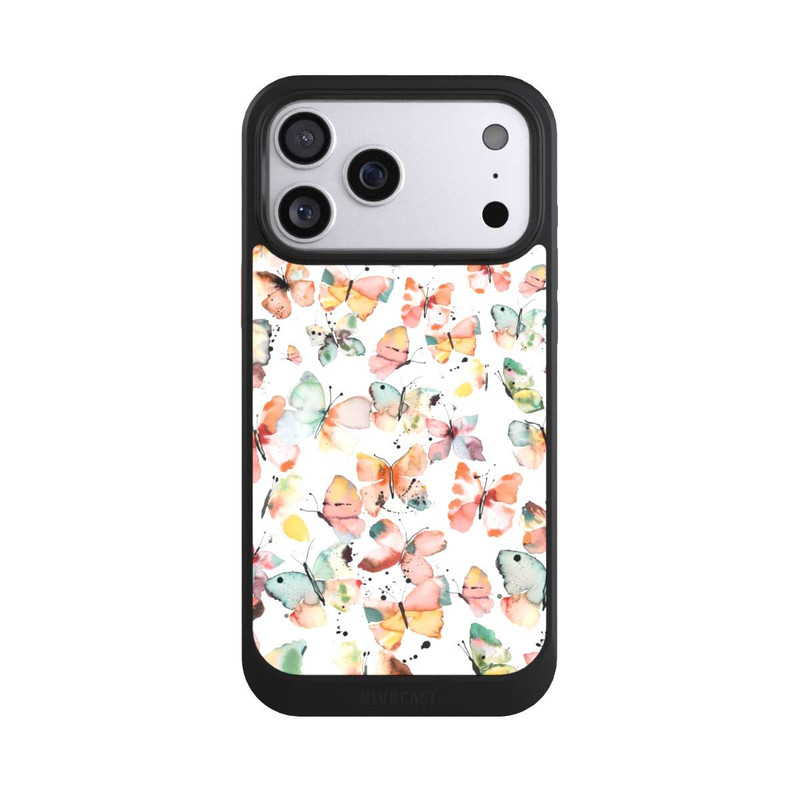 iPhone 17 Pro Max NIVOcore Sanfte Schmetterlinge Muster
