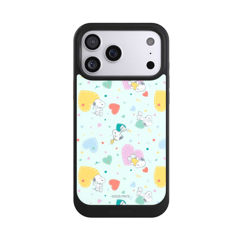iPhone 17 Pro Max NIVOcore Snoopy Valentines Hearts