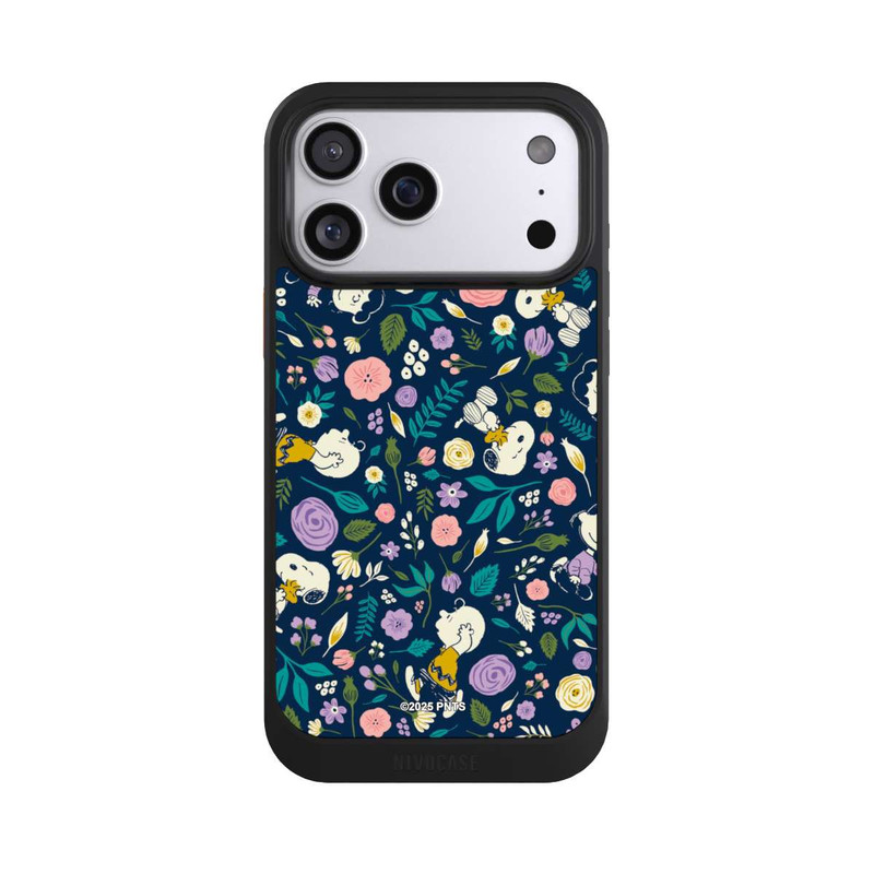 iPhone 17 Pro Max NIVOcore Peanuts Dark Flower Pattern