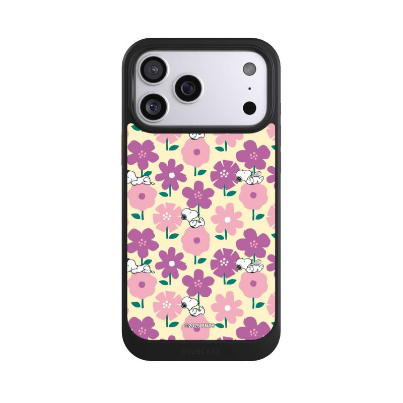 iPhone 17 Pro Max NIVOcore Peanuts Flower Pattern Yellow