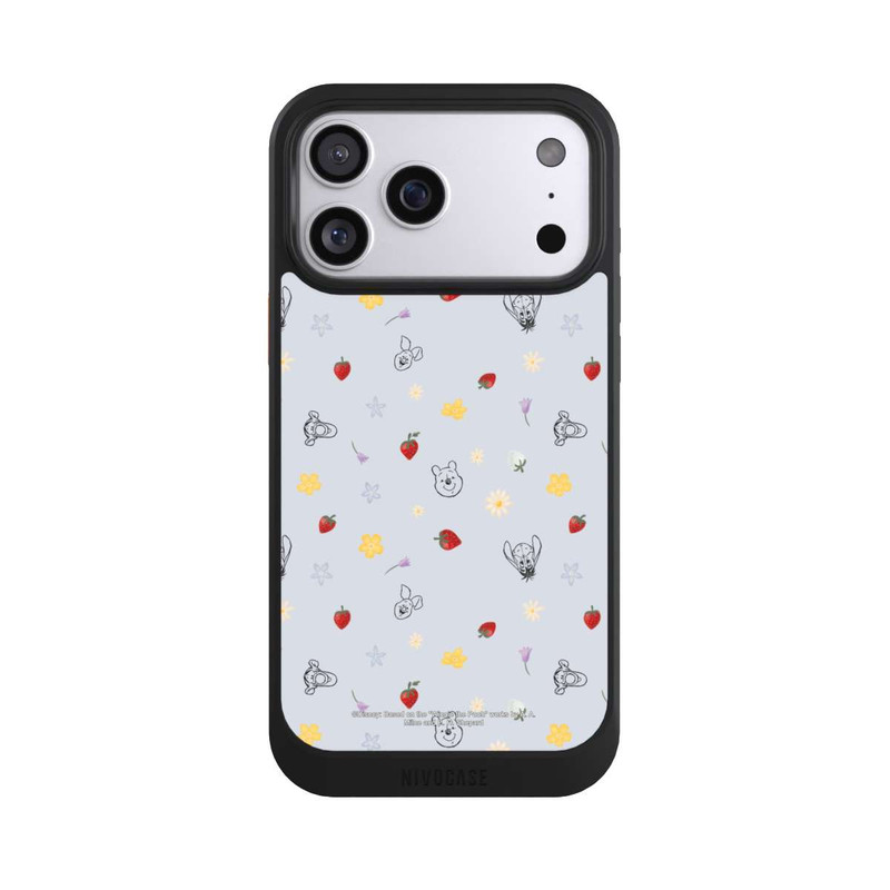 iPhone 17 Pro Max NIVOcore Winnie l'Ourson et ses Amis Fraise Bleu
