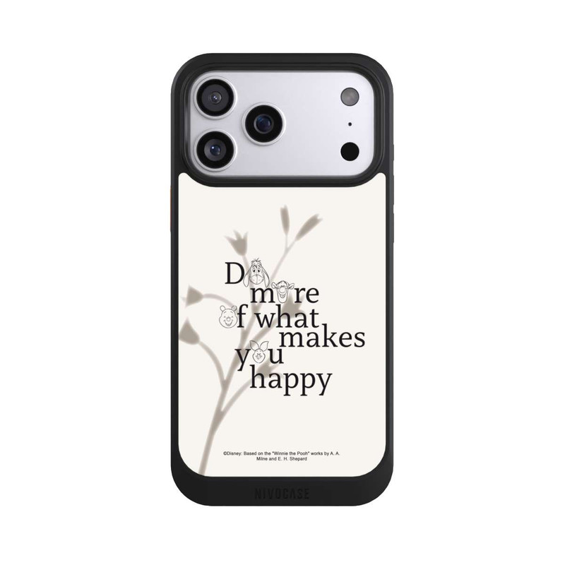 iPhone 17 Pro Max NIVOcore Do More of What Makes You Happy Winnie l'Ourson