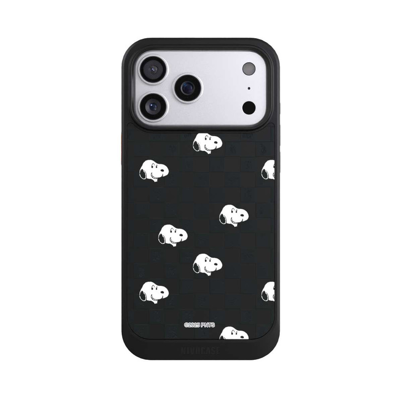 iPhone 17 Pro Max NIVOcore Snoopy Checked Pattern