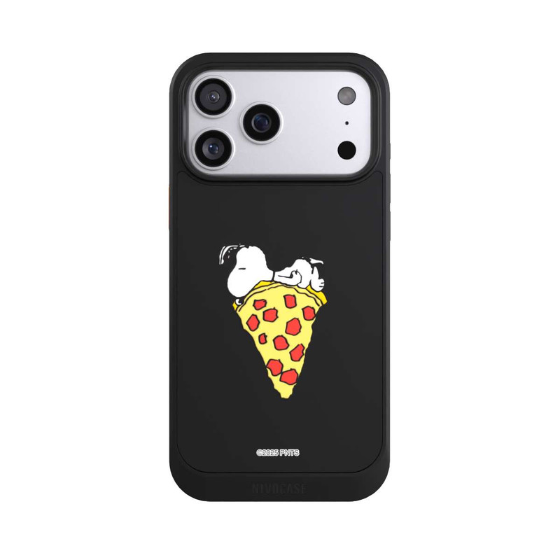 iPhone 17 Pro Max NIVOcore Snoopy Pizza Transparent