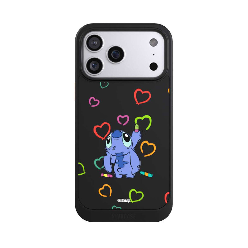 iPhone 17 Pro Max NIVOcore Stitch Draws a Heart Transparent