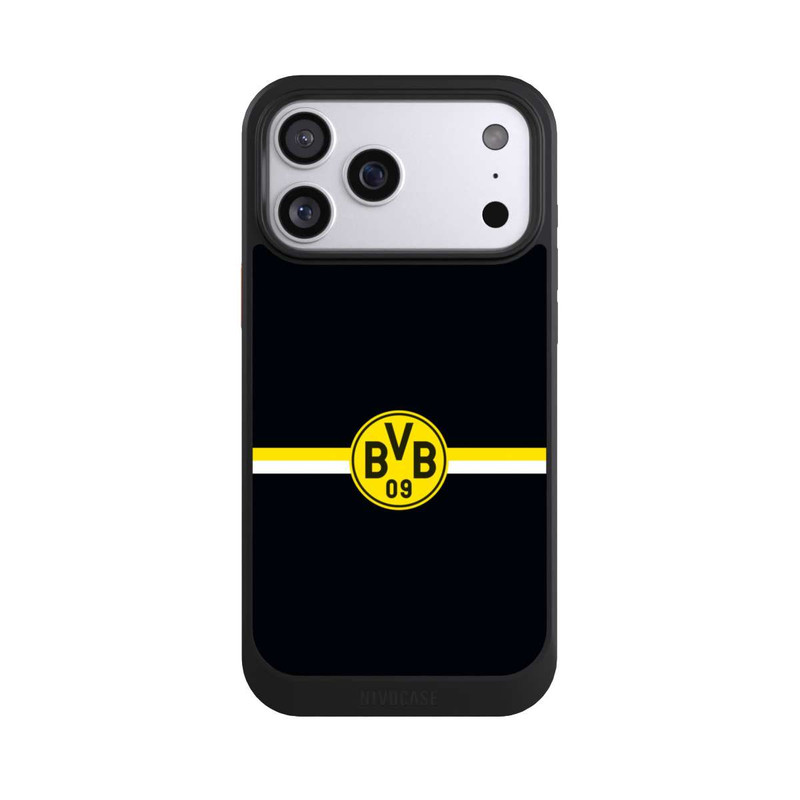 iPhone 17 Pro Max NIVOcore BVB Logo Stripes