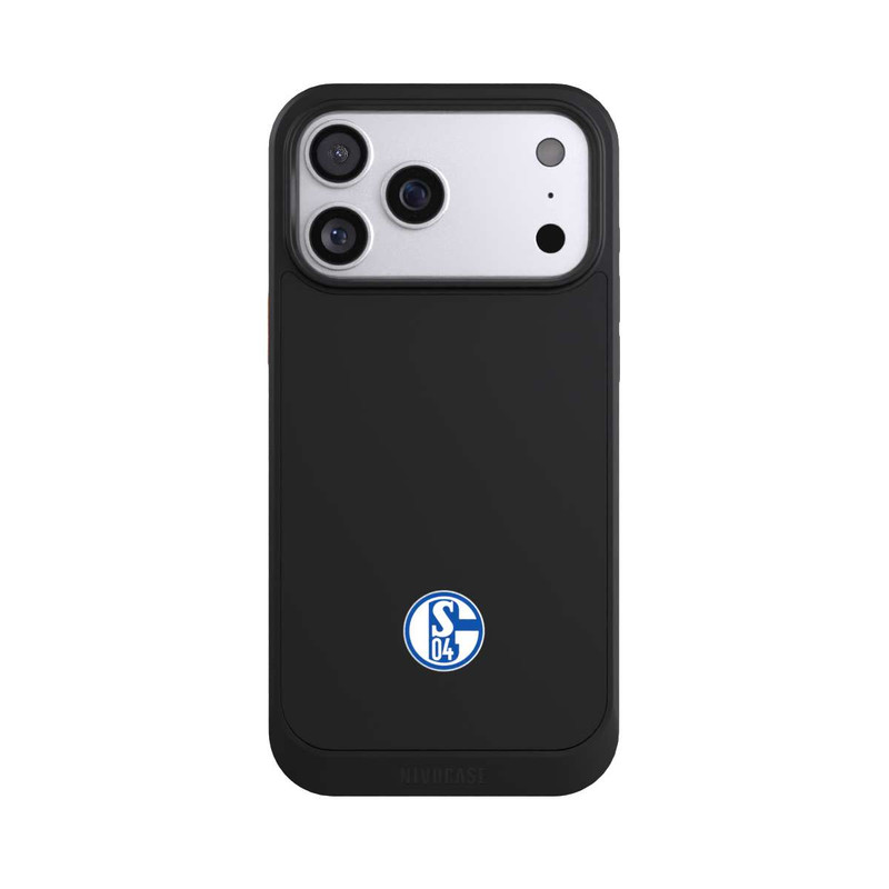 iPhone 17 Pro Max NIVOcore FC Schalke 04 Logo Klein Transparent