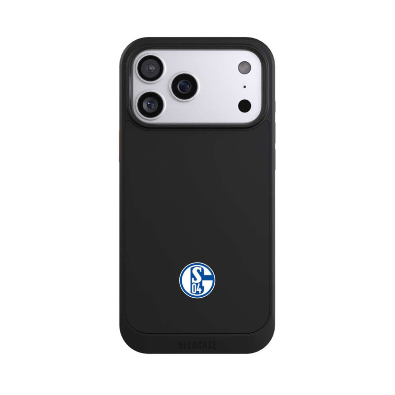 iPhone 17 Pro Max NIVOcore FC Schalke 04 Logo Klein Transparent