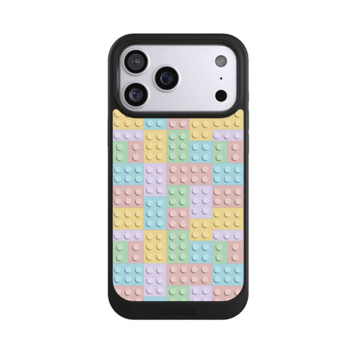 Apple iPhone 17 Pro Max NIVOcore Colorful Blocks Pattern