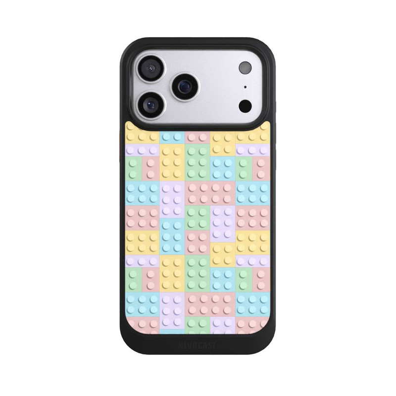 iPhone 17 Pro Max NIVOcore Buntes Blockmuster