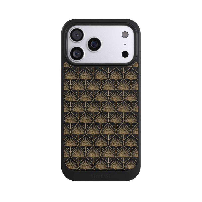iPhone 17 Pro Max NIVOcore Feuilles Art Déco