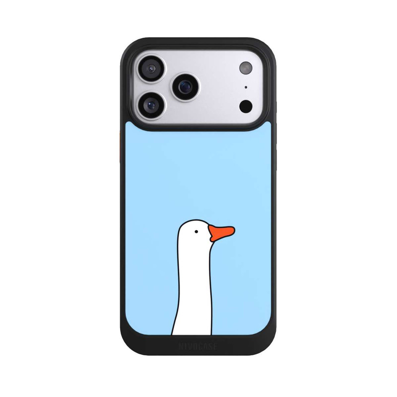 iPhone 17 Pro Max NIVOcore Trendy Duck Profile Blue