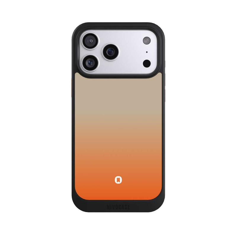 iPhone 17 Pro Max NIVOcore Nivocase Farbverlauf Beige Orange
