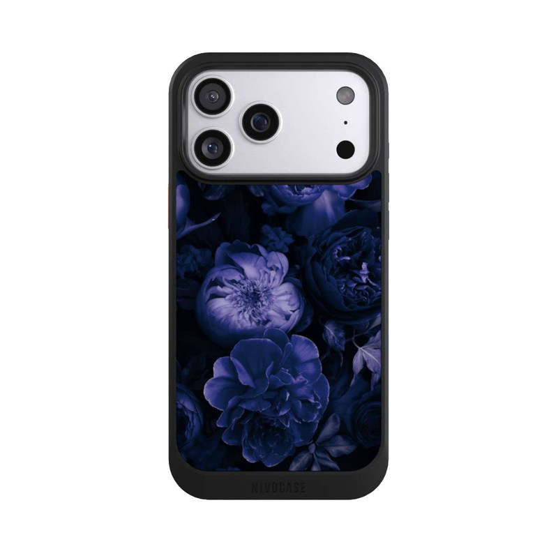 iPhone 17 Pro Max NIVOcore Victorian Grandeur Large Flowers Purple Mit KI
