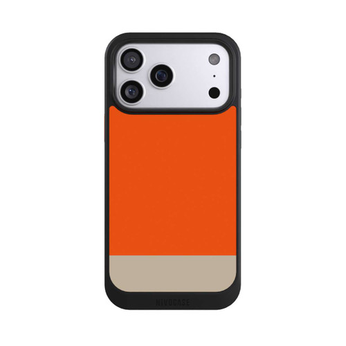 Apple iPhone 17 Pro Max NIVOcore Orange Beige Farbkombi