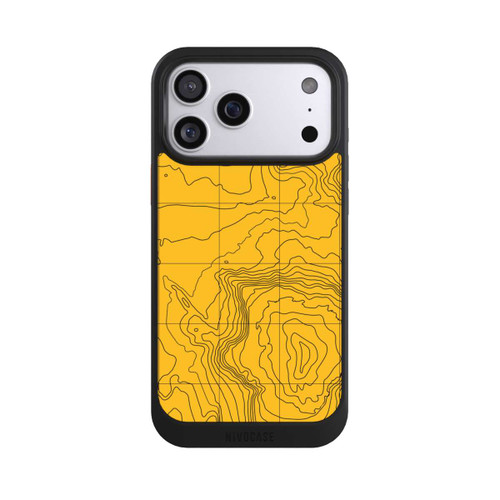 Apple iPhone 17 Pro Max NIVOcore Berg gelbe Linien
