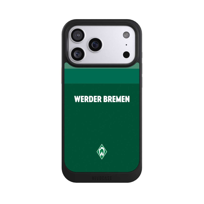 iPhone 17 Pro Max NIVOcore Werder Bremen Green Stripes