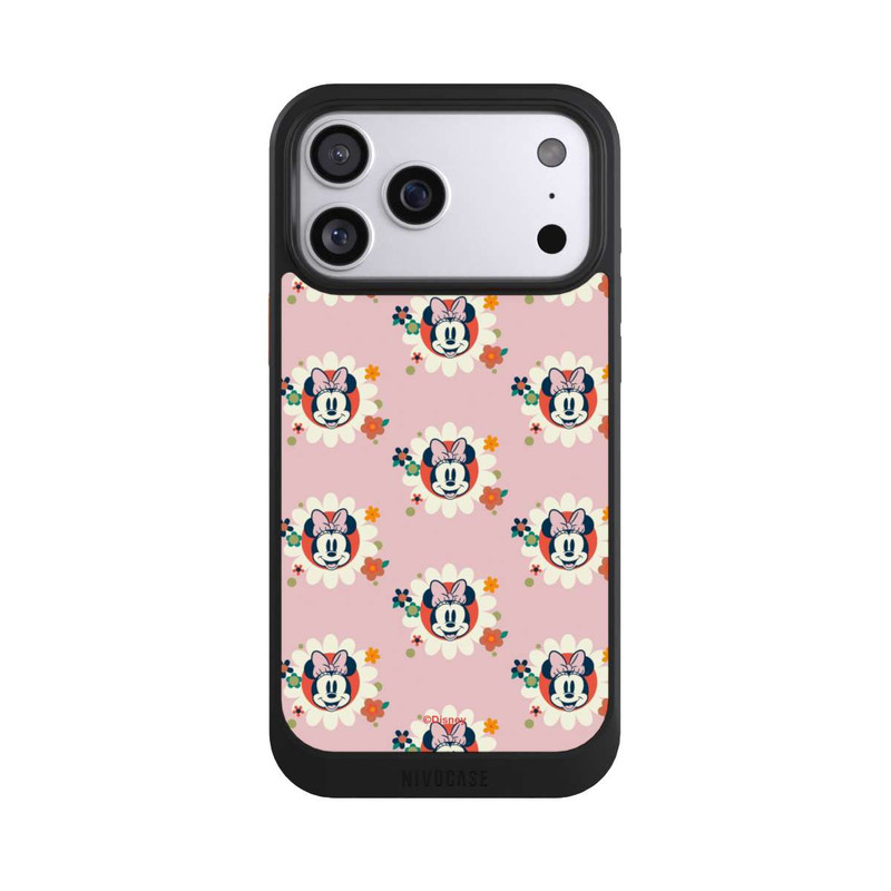 iPhone 17 Pro Max NIVOcore Minnie's Magic Flowers Retro Pattern