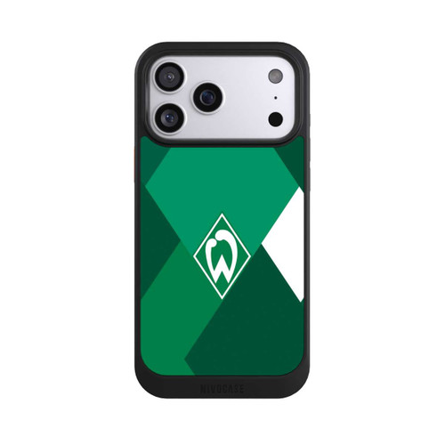 Apple iPhone 17 Pro Max NIVOcore Werder Bremen Diamond Pattern