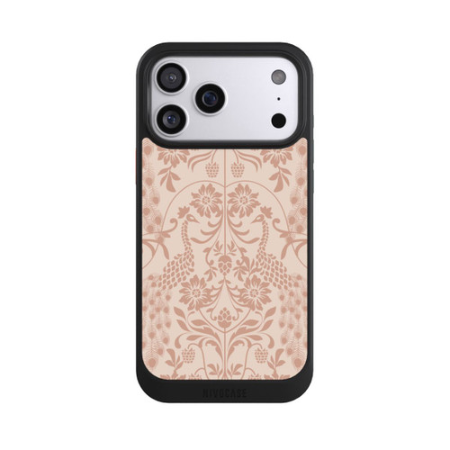 Apple iPhone 17 Pro Max NIVOcore Vintage Peacock Garden Arts and Crafts Floral