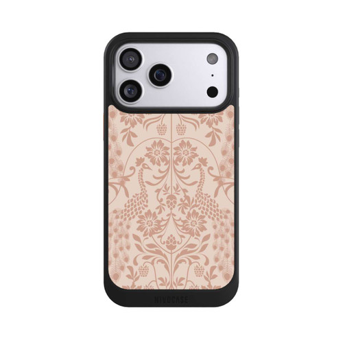 Apple iPhone 17 Pro Max NIVOcore Vintage Peacock Garden Arts and Crafts Floral