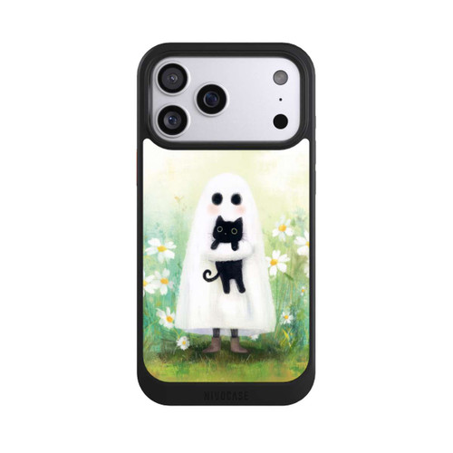 Apple iPhone 17 Pro Max NIVOcore Ghost Hug for Cat Halloween with AI