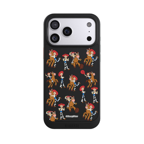 Apple iPhone 17 Pro Max NIVOcore Toy Story 5 Jessie Cowboy Pattern Transparent