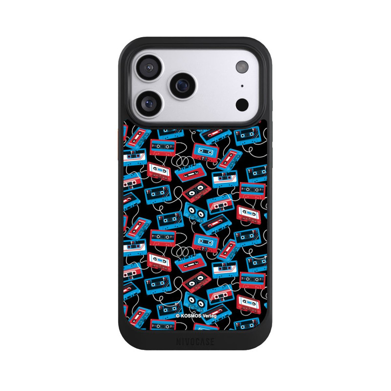 iPhone 17 Pro Max NIVOcore Drei Fragezeichen B-Seite Muster