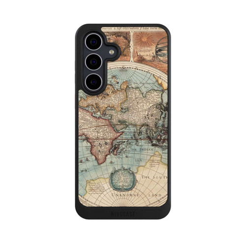 Samsung Galaxy S25 FE NIVOcore Vintage Weltkarte