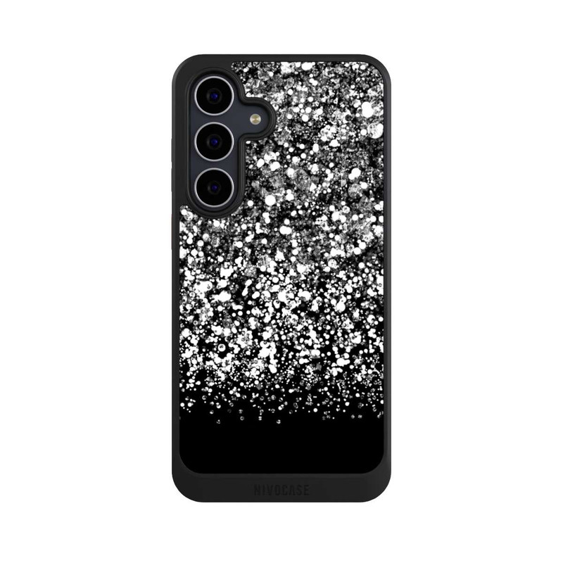 Galaxy S25 FE NIVOcore Schneefall Glitzerlook