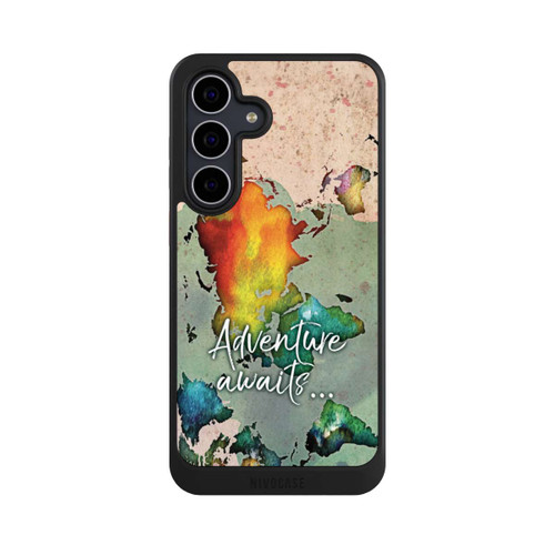 Samsung Galaxy S25 FE NIVOcore Worldmap Colourful