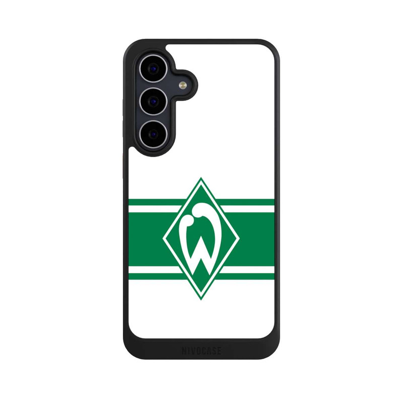 Galaxy S25 FE NIVOcore Werder Stripes White