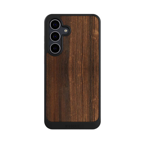 Samsung Galaxy S25 FE NIVOcore Nußbaum Holzlook