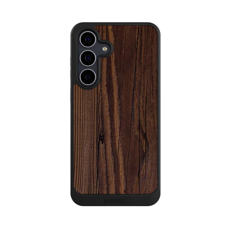 Galaxy S25 FE NIVOcore Maserung Holzlook