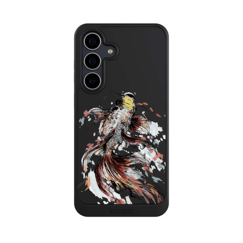 Samsung Galaxy S25 FE NIVOcore Koi (Watercolor) transparent