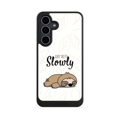 Samsung Galaxy S25 FE NIVOcore Just Do It Slowly Sloth