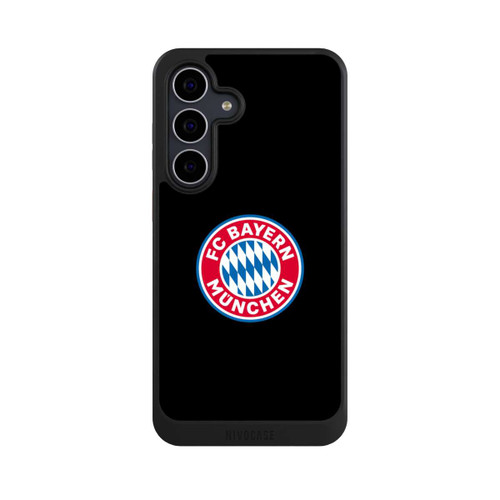 Samsung Galaxy S25 FE NIVOcore FCB Logo auf Schwarz