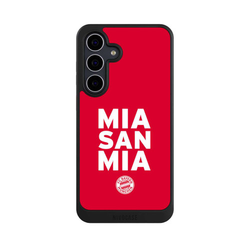 Samsung Galaxy S25 FE NIVOcore Mia San Mia FCB red