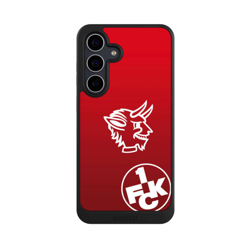 Samsung Galaxy S25 FE NIVOcore Teufelskopf FCK auf Rot