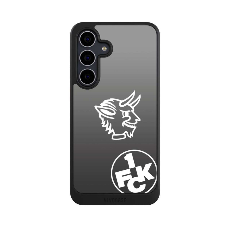 Galaxy S25 FE NIVOcore Teufelskopf FCK auf Schwarz