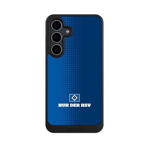 Samsung Galaxy S25 FE NIVOcore Nur der HSV - Rautenraster Blau