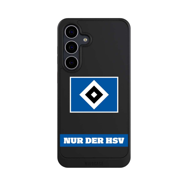 Galaxy S25 FE NIVOcore Nur der HSV Blau - ohne Hintergrund