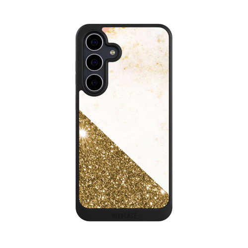 Samsung Galaxy S25 FE NIVOcore Gold Look Marble Collage